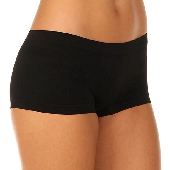 COOBIE BUNDLE 9008 SEAMLESS BOY SHORT PANTY UNDERWEAR ONE SIZE FULL - Picture 9 of 12